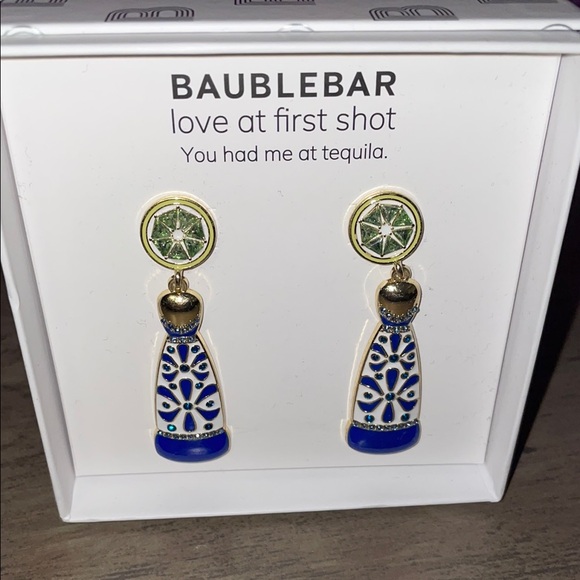 BaubleBar Mosaic Bottle Drop Earrings - Picture 3 of 4